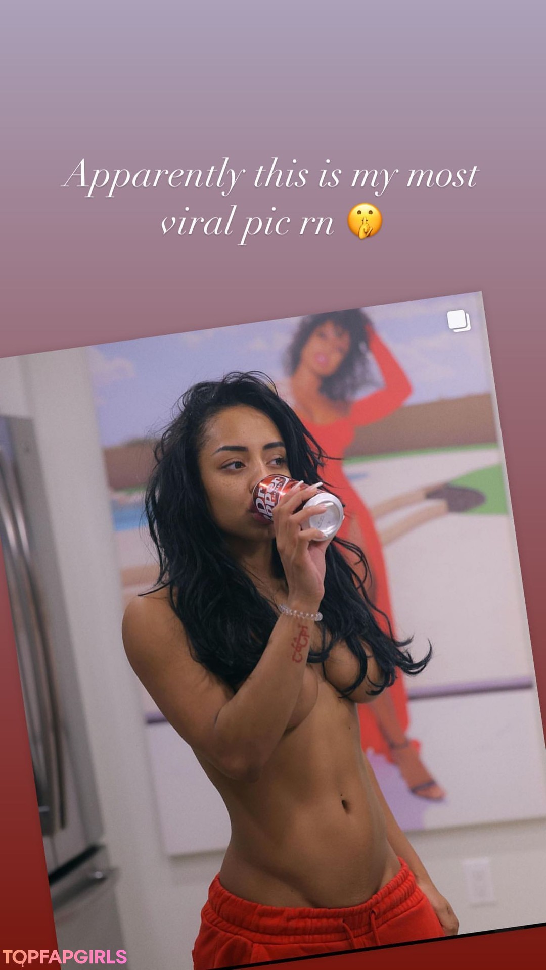Photo nue de fuite OnlyFans de Qimmah Russo #668