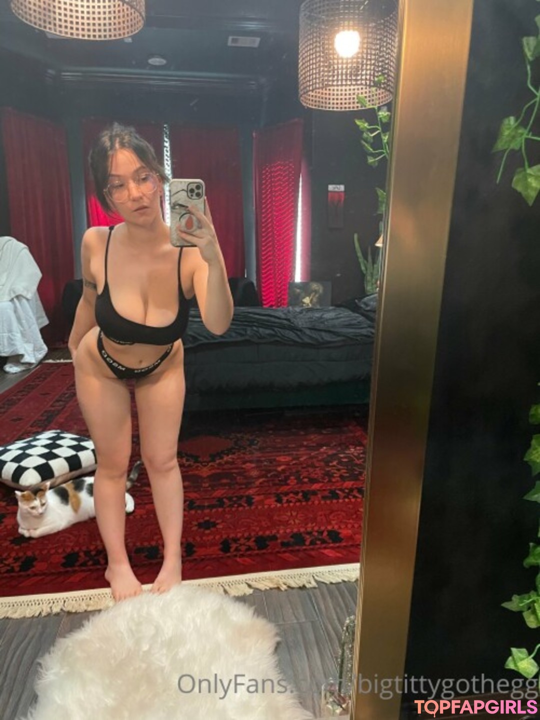 Photo nue de fuite OnlyFans de Bigtittygothegg #287
