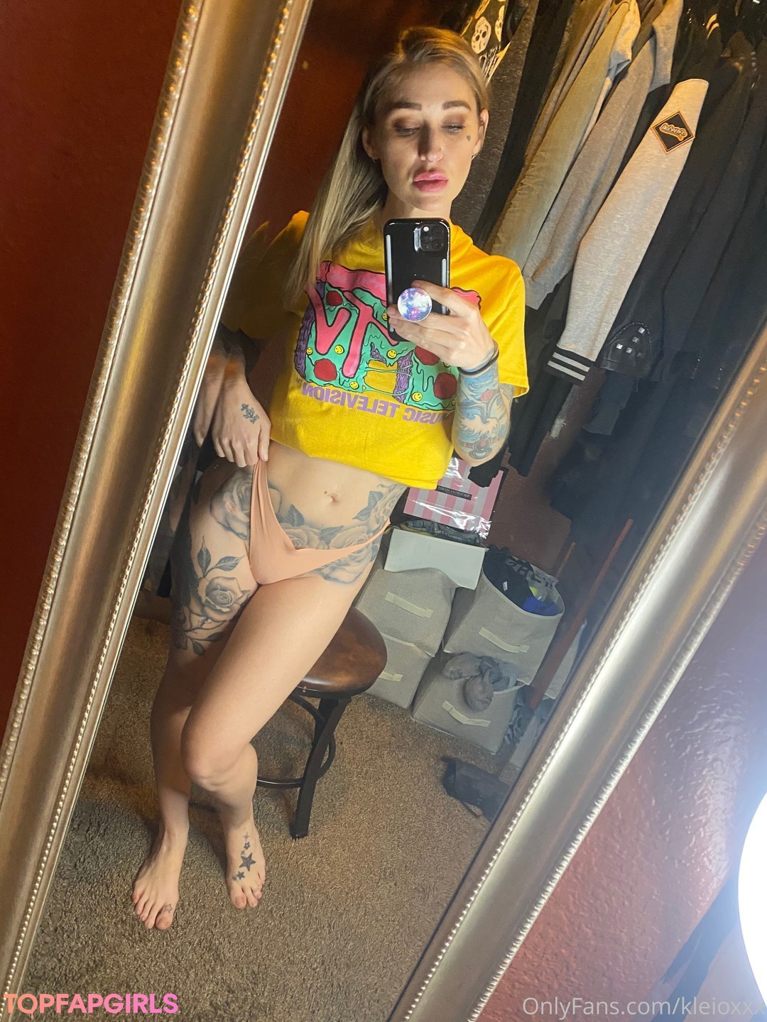 Photo nue de fuite OnlyFans de Kleio Valentien #216