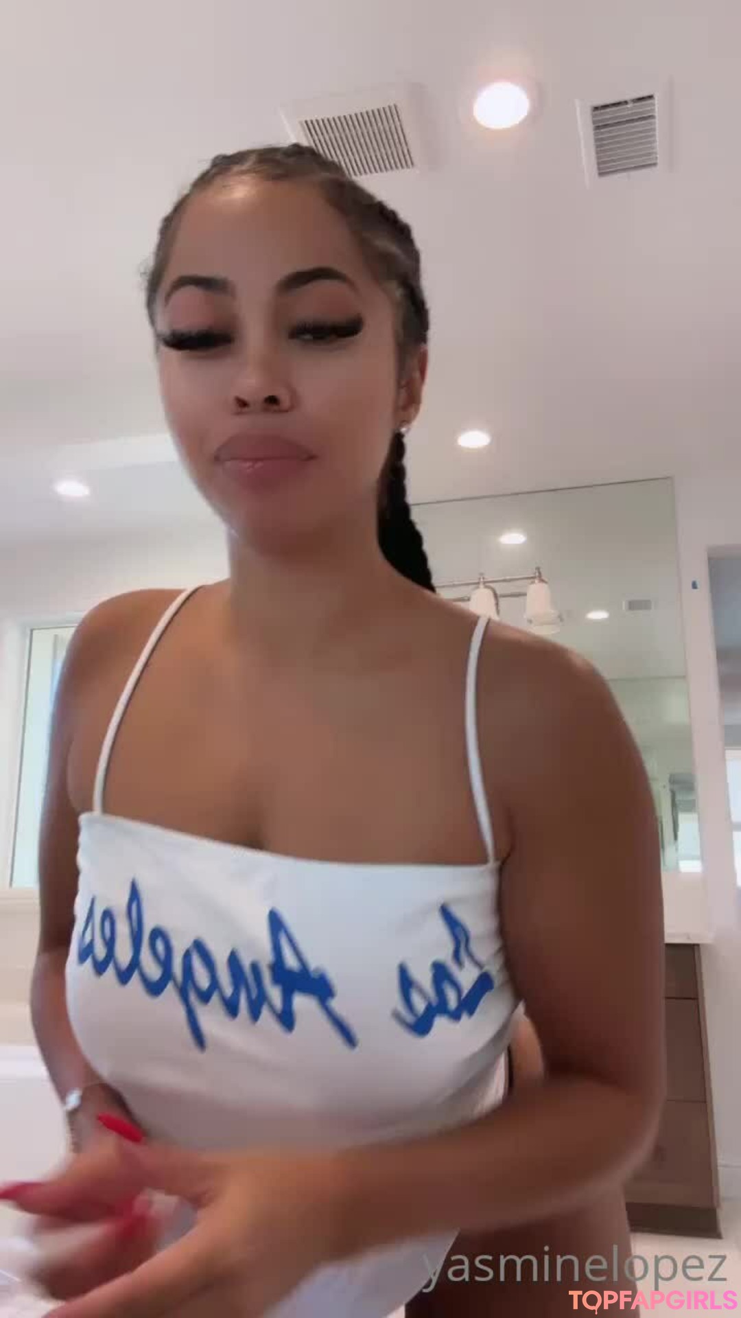 Photo nue de fuite OnlyFans de Yasmine Lopez #303