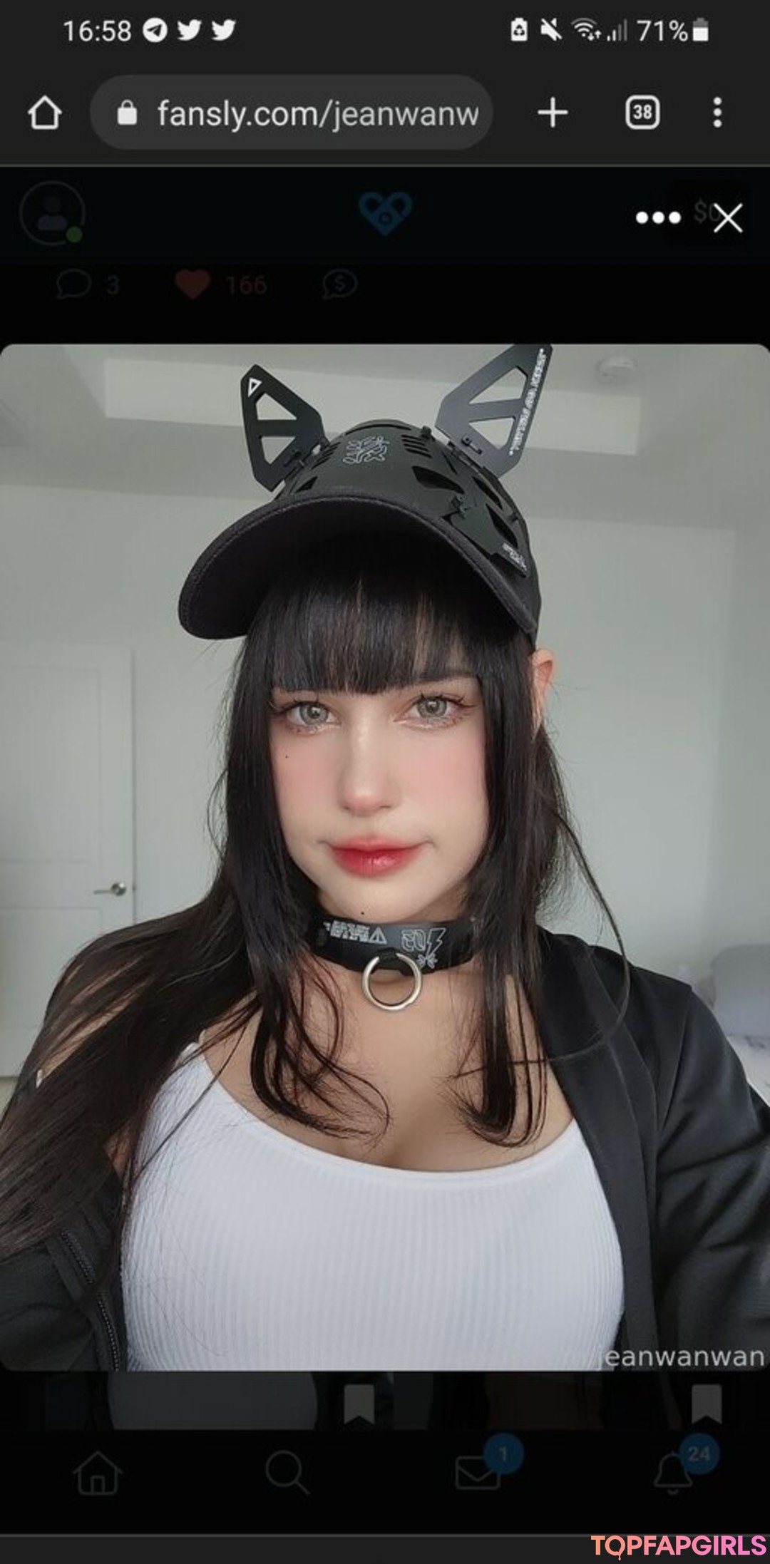 Photo nue de fuite OnlyFans de Jeanwanwan #2428