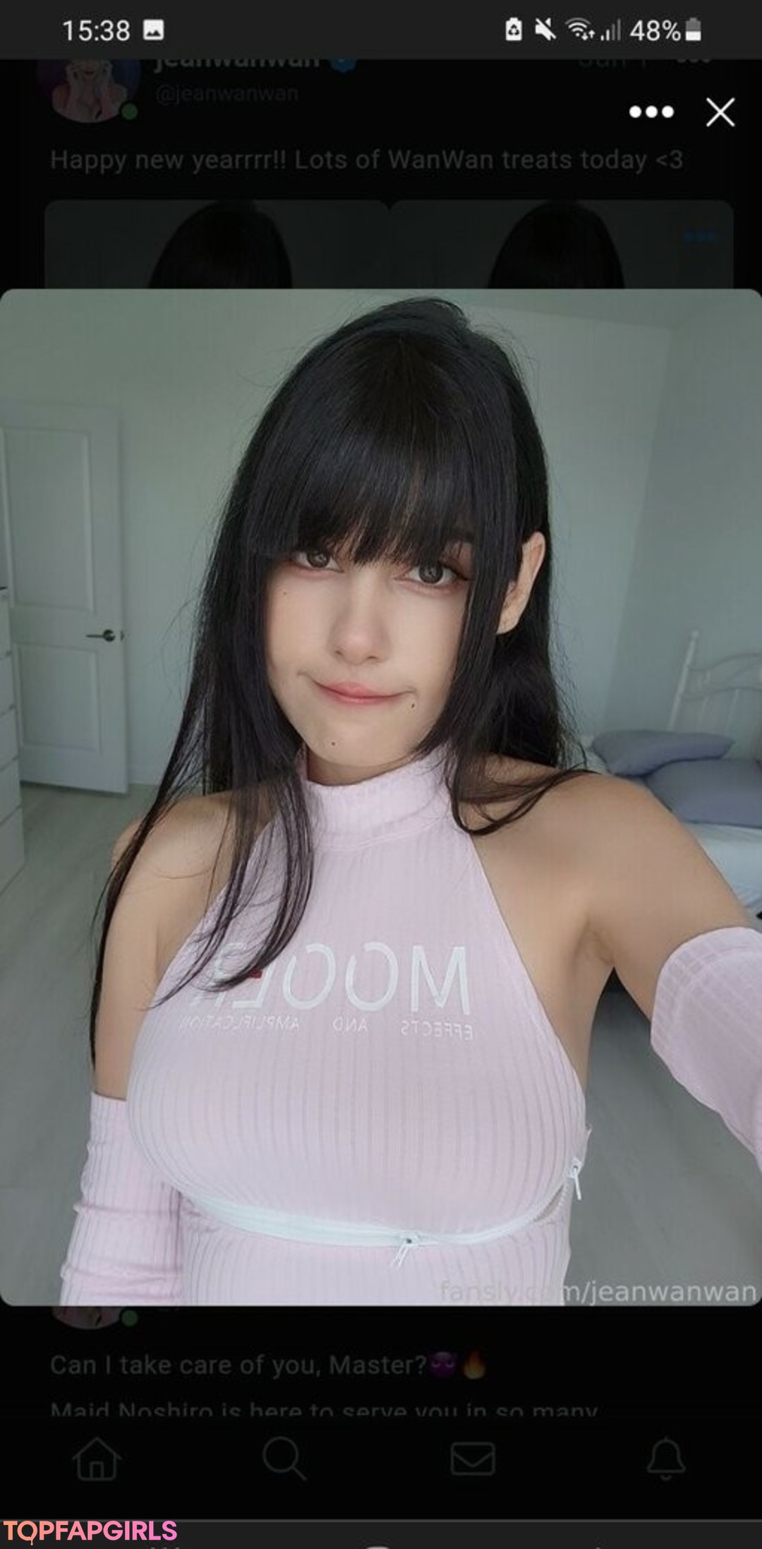 Photo nue de fuite OnlyFans de Jeanwanwan #2509
