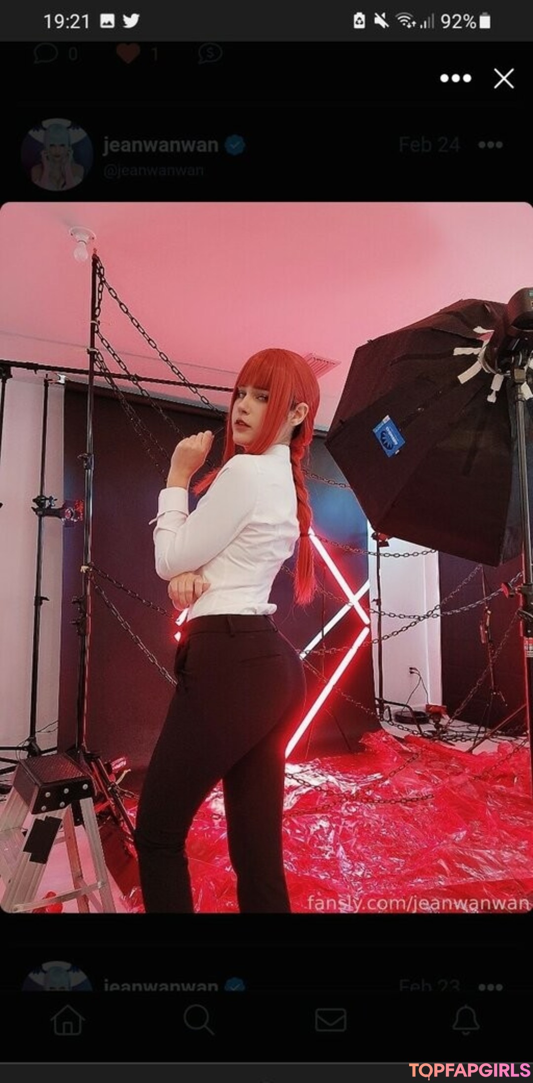 Photo nue de fuite OnlyFans de Jeanwanwan #2687