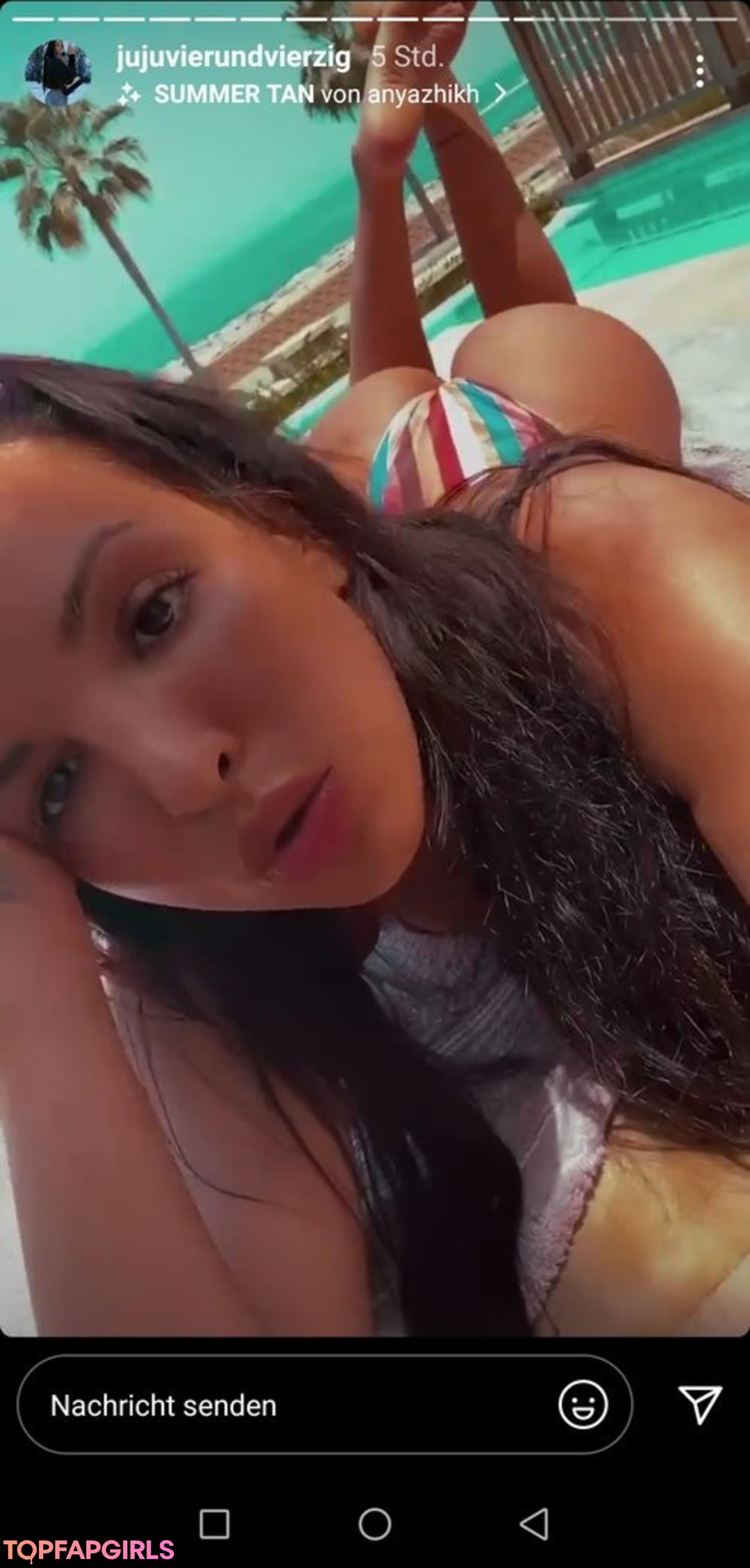 Photo nue de fuite OnlyFans de Juju #3