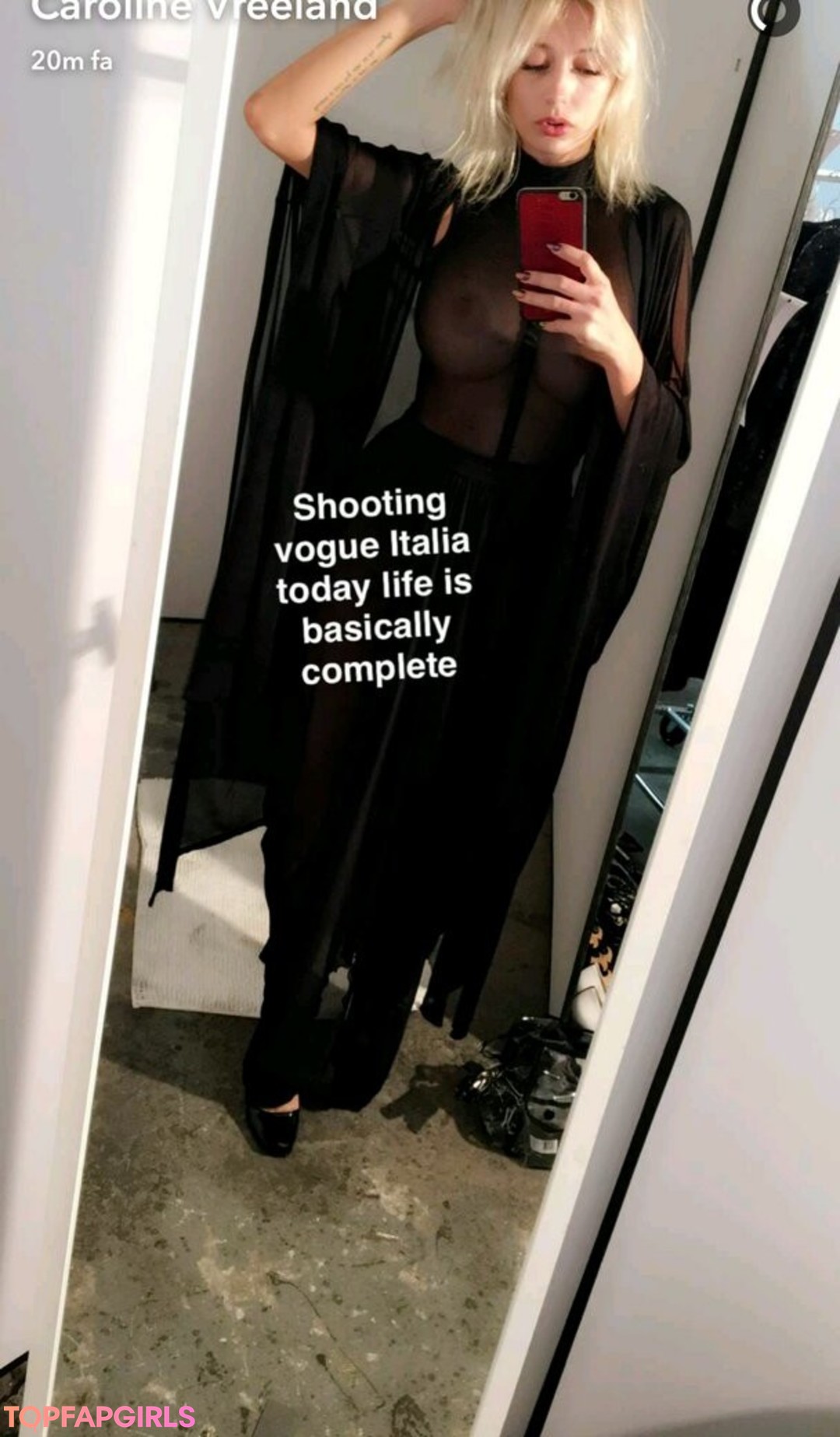 Photo nue de fuite OnlyFans de Caroline Vreeland #611