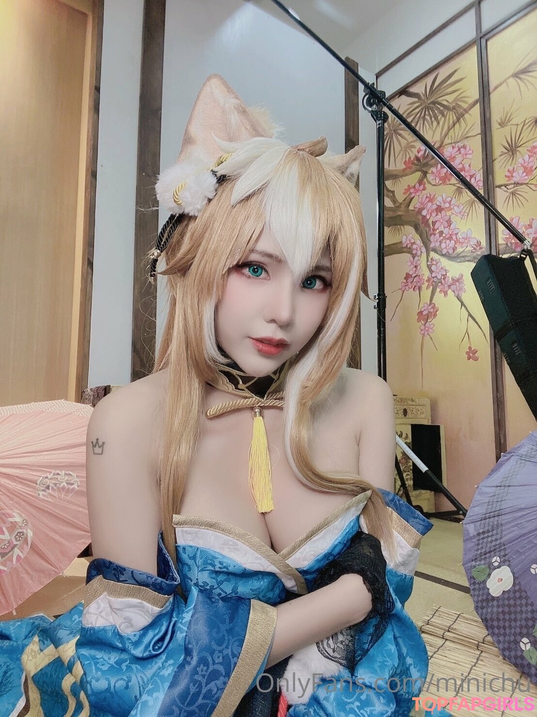 Photo nue de fuite OnlyFans de Minichu #1242