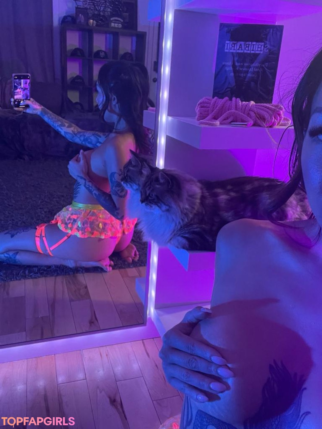 Photo nue de fuite OnlyFans de Tattedkittty #89