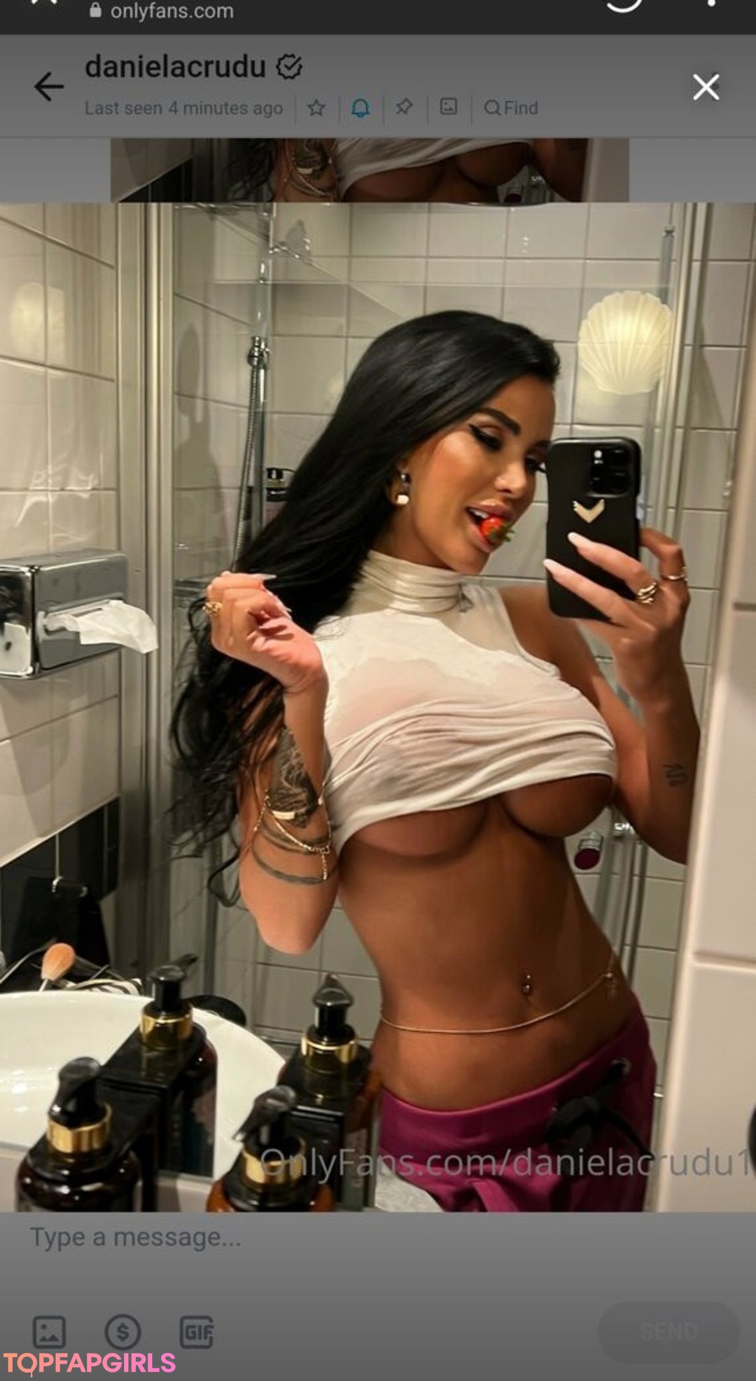 Photo nue de fuite OnlyFans de Daniela Crudu #62