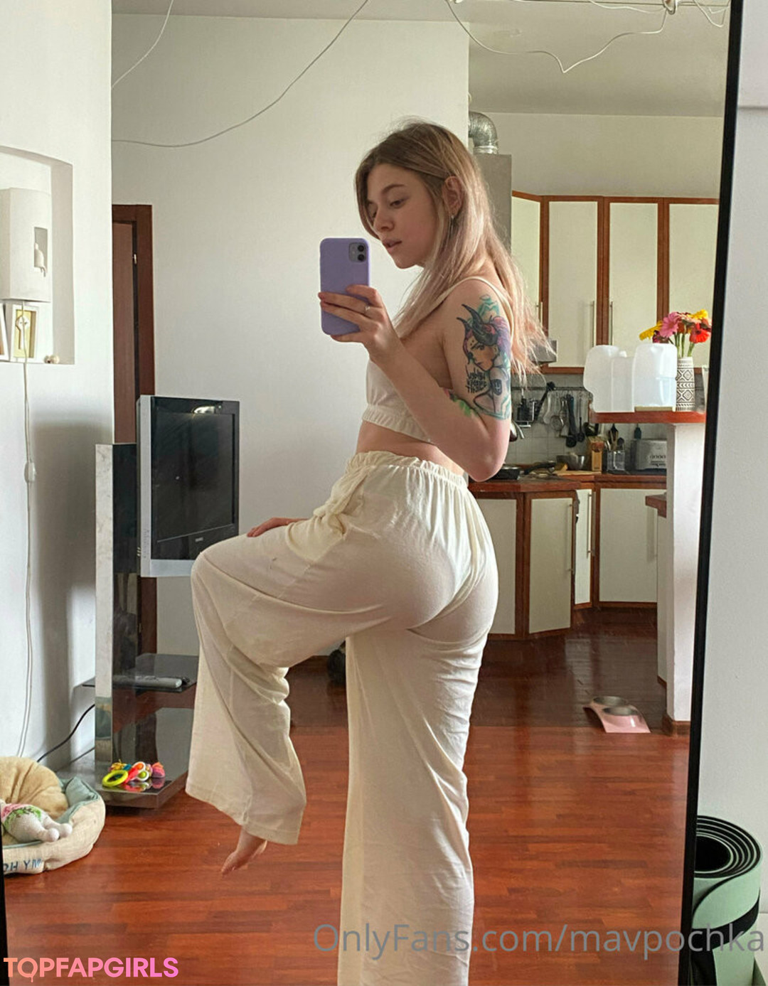 Photo nue de fuite OnlyFans de Mavpochka #581