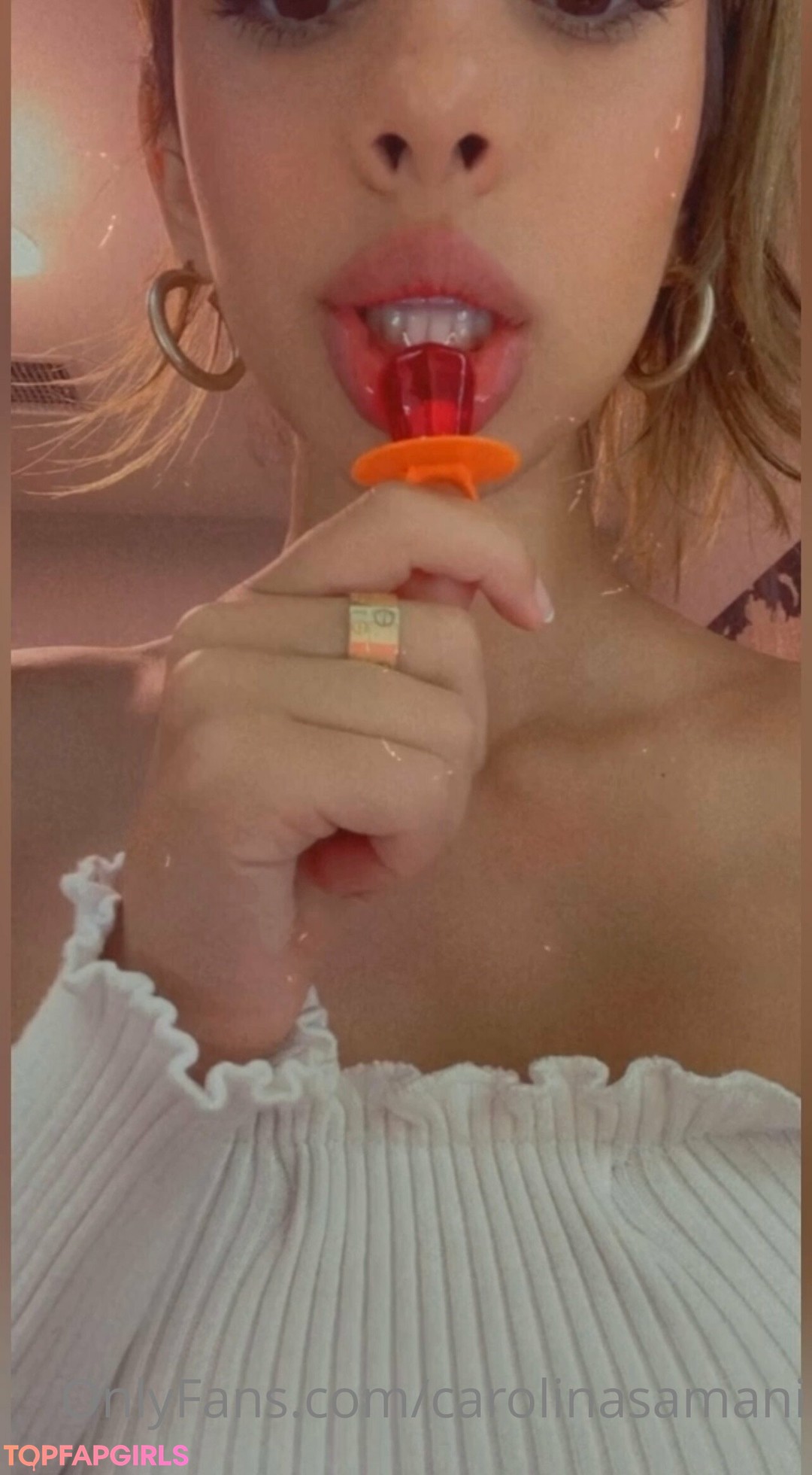 Photo nue de fuite OnlyFans de Carolina Samani #360