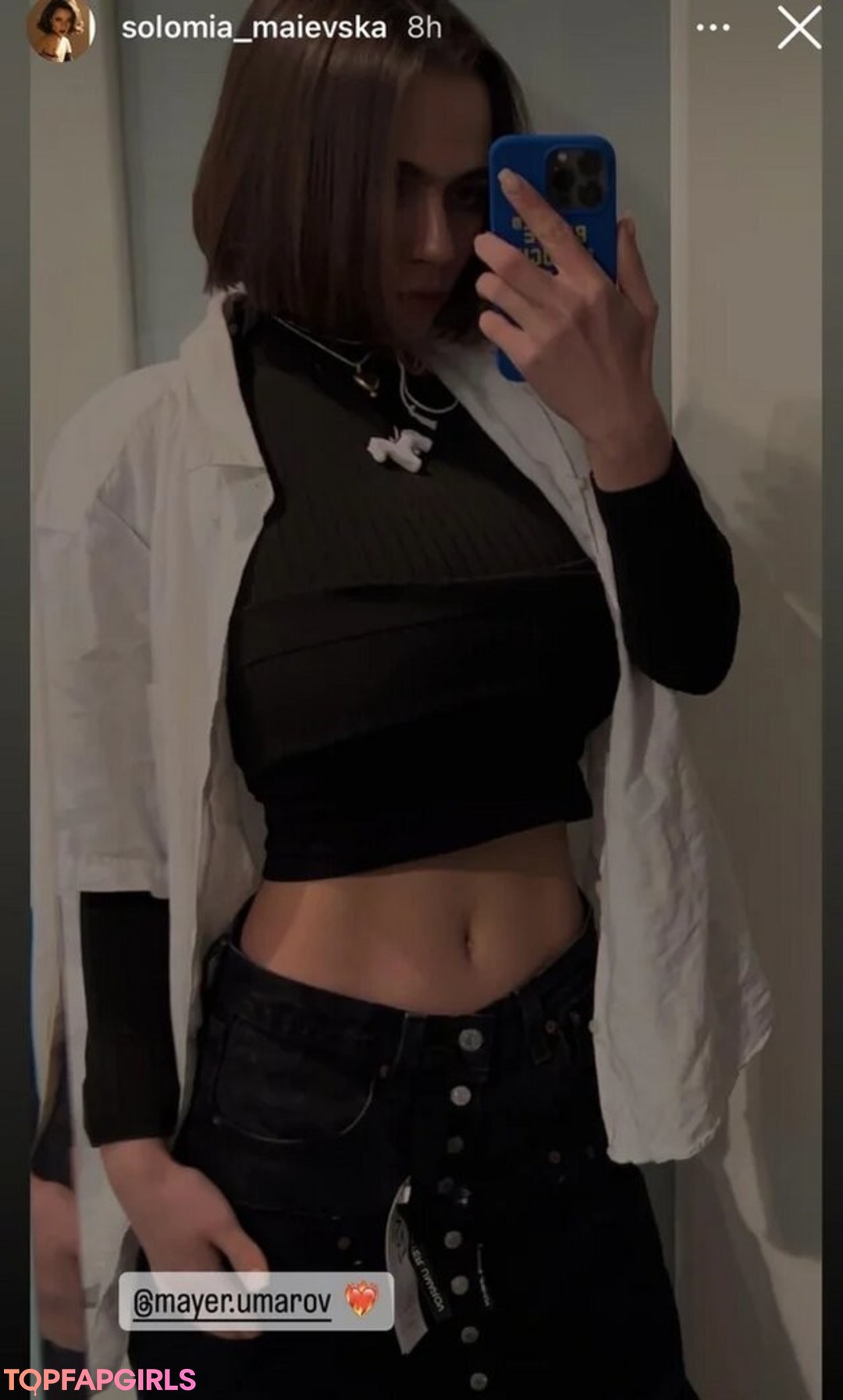 Photo nue de fuite OnlyFans de Solomia Maievska #1372