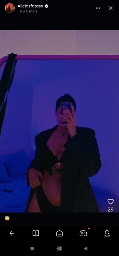 Photo nue de fuite OnlyFans de Aliciasfatass