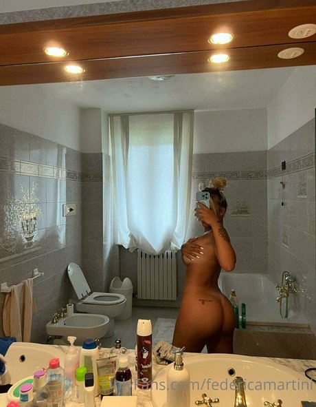 Photo nue de fuite OnlyFans de Federica Martini