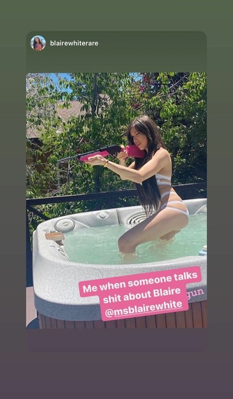 Photo nue de fuite OnlyFans de Blaire White