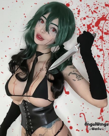 Photo nue de fuite OnlyFans de Angel Wings Waifu