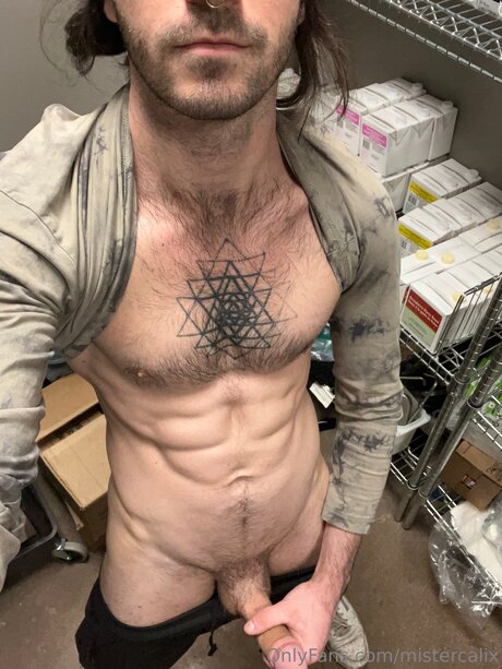 Photo nue de fuite OnlyFans de Mistercalix