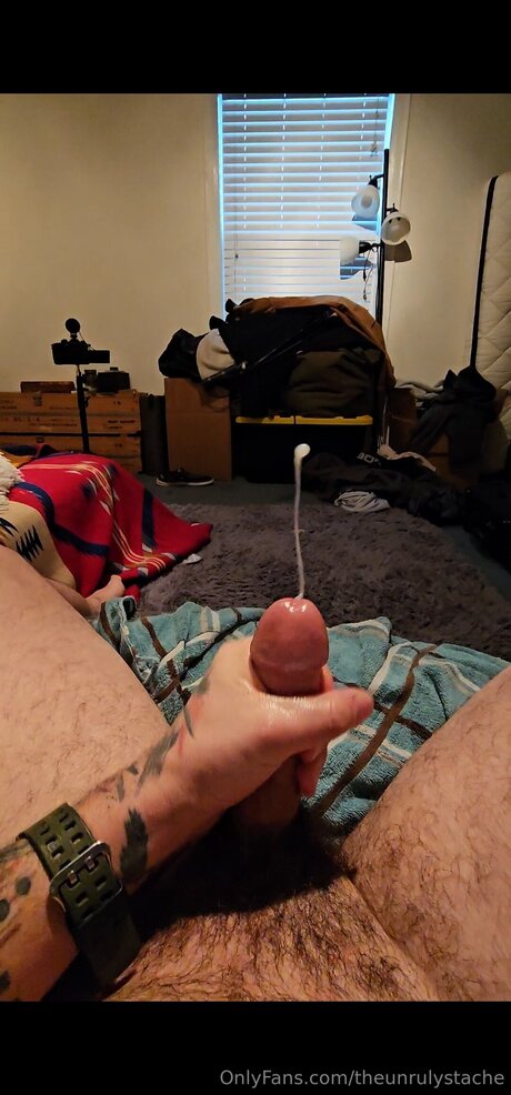 Photo nue de fuite OnlyFans de Theunrulystache