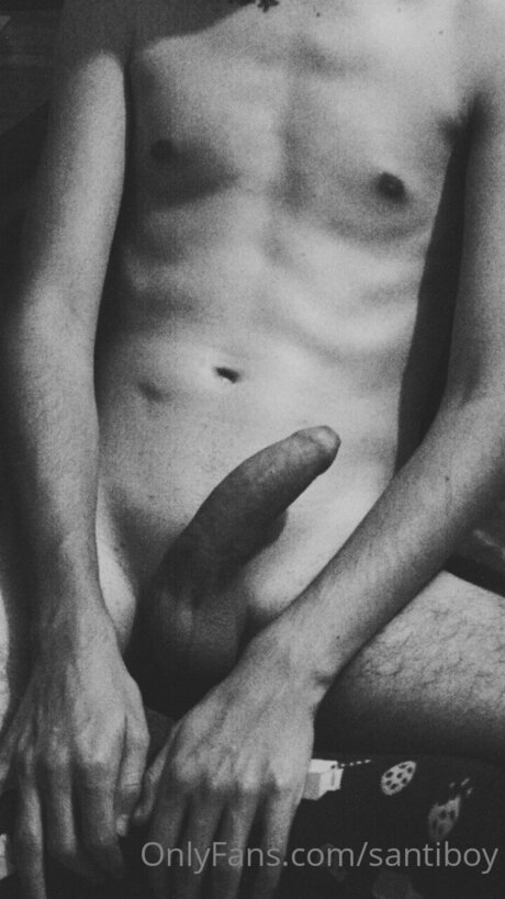 Photo nue de fuite OnlyFans de Santiboy