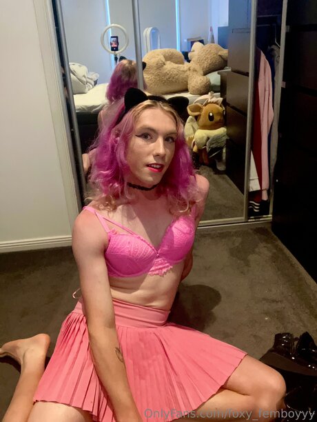 Photo nue de fuite OnlyFans de Foxy Femboyyy