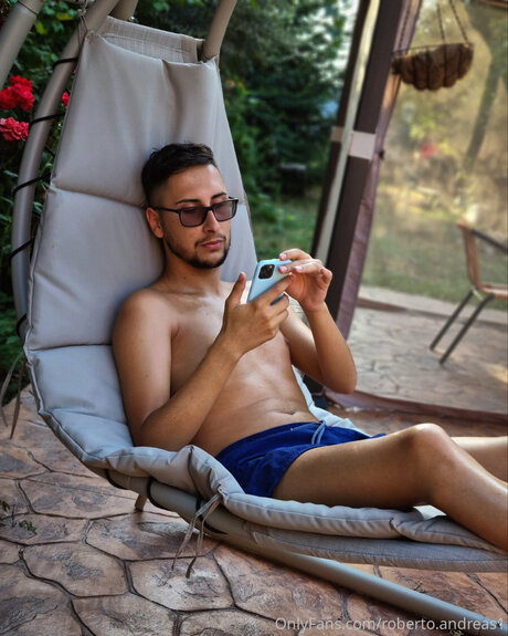 Photo nue de fuite OnlyFans de Roberto Andreas1
