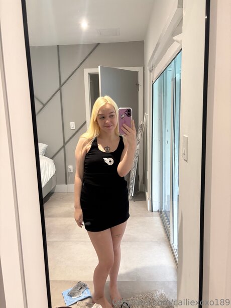 Photo nue de fuite OnlyFans de Calliexoxo189