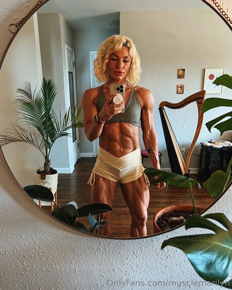 Photo nue de fuite OnlyFans de Musclemarilyn