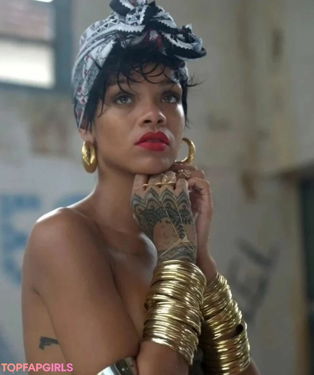 Photo nue de fuite OnlyFans de Rihanna #1311