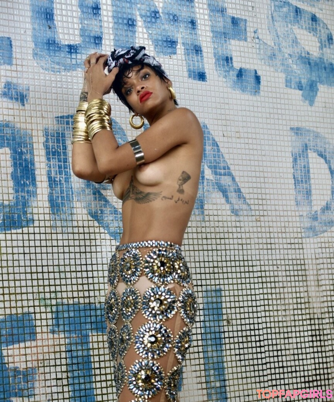 Photo nue de fuite OnlyFans de Rihanna #1532