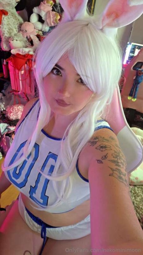 Photo nue de fuite OnlyFans de Nekominimoon