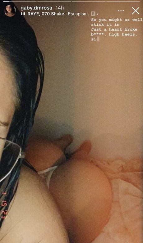 Photo nue de fuite OnlyFans de Gabydmrosa