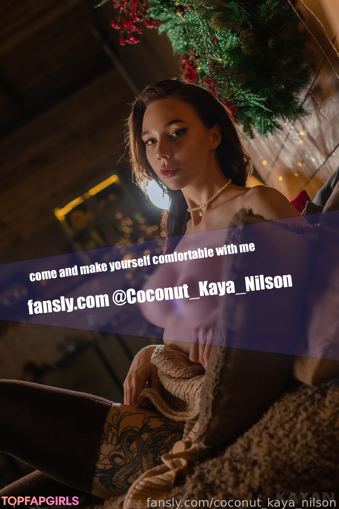 Photo nue de fuite OnlyFans de Kaya Nilson #1008