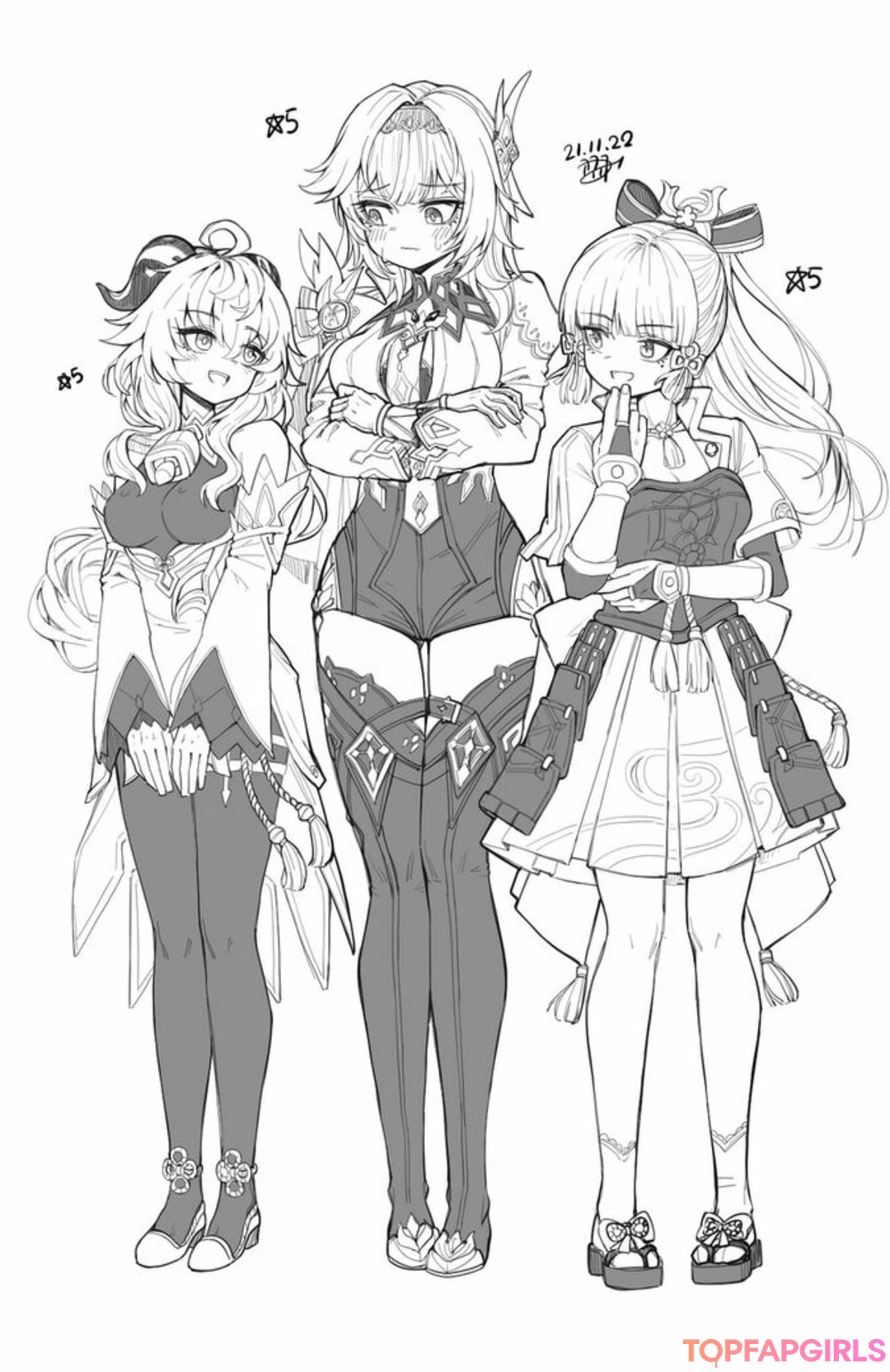 Photo nue de fuite OnlyFans de Genshin Impact #1252