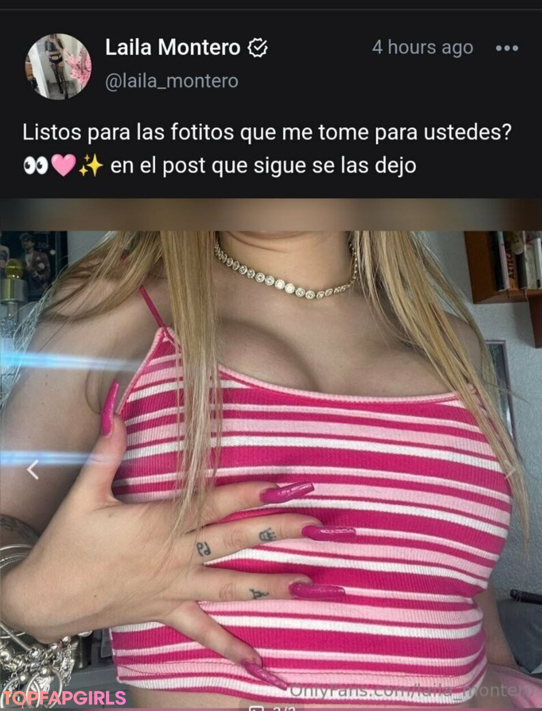Photo nue de fuite OnlyFans de Lailamontero #6 Photo nue de fuite OnlyFans de Lailamontero #6