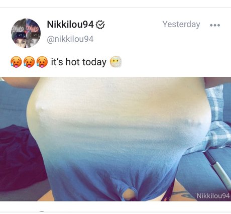 Photo nue de fuite OnlyFans de Nikkilou94