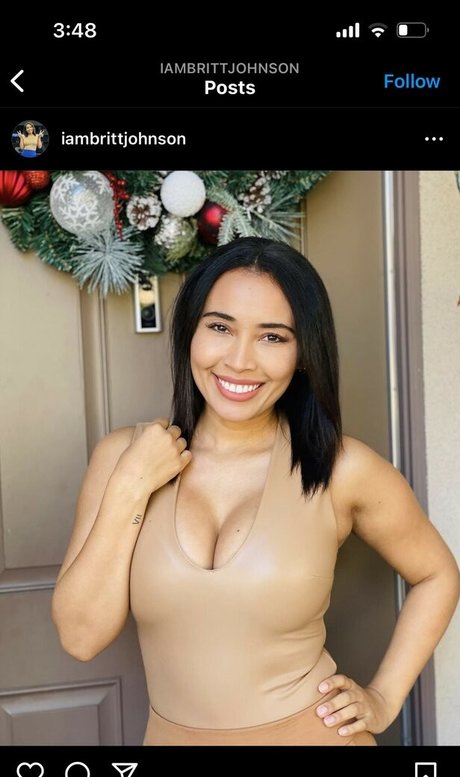Photo nue de fuite OnlyFans de Britt Johnson