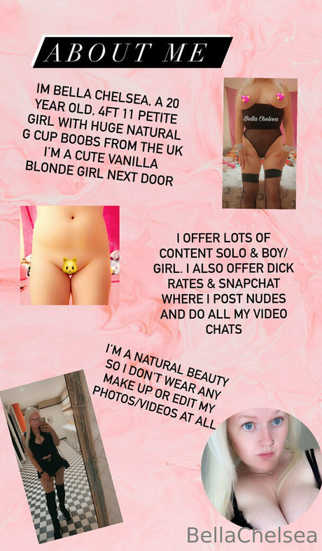 Photo nue de fuite OnlyFans de Bellachelseafree