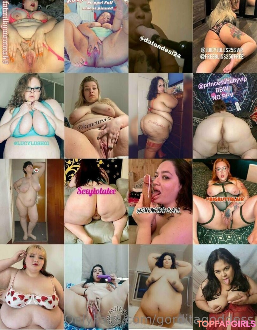 Photo nue de fuite OnlyFans de Gorditagoddess #16