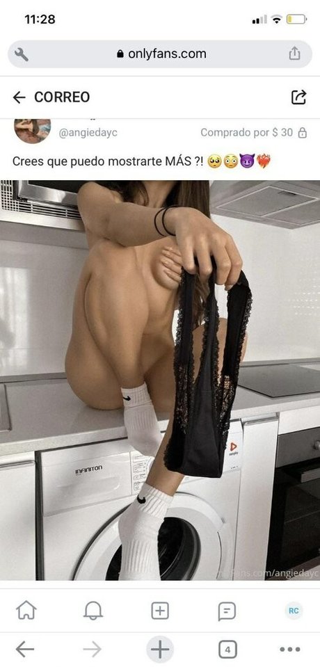 Photo nue de fuite OnlyFans de Angiedayc