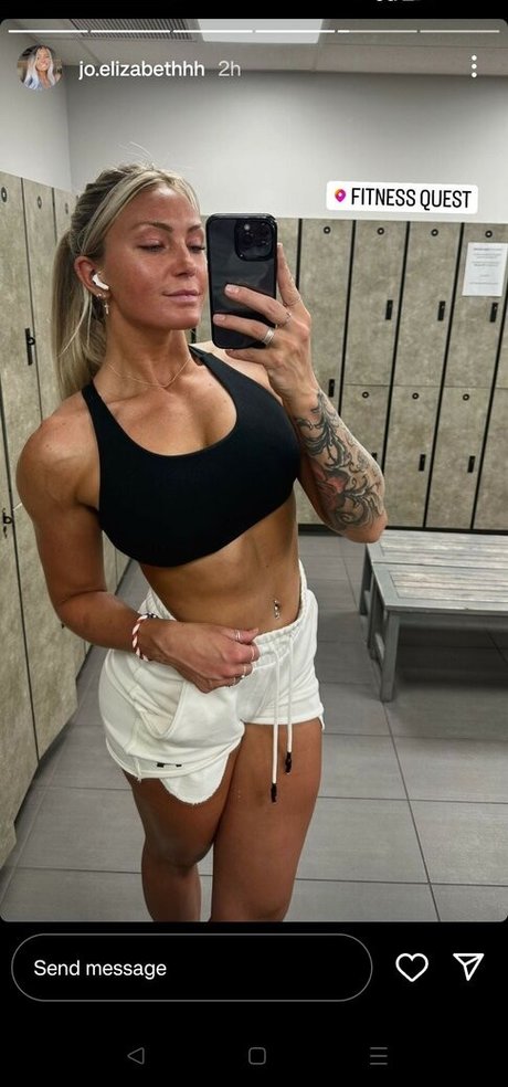 Photo nue de fuite OnlyFans de Jordan Elizabeth