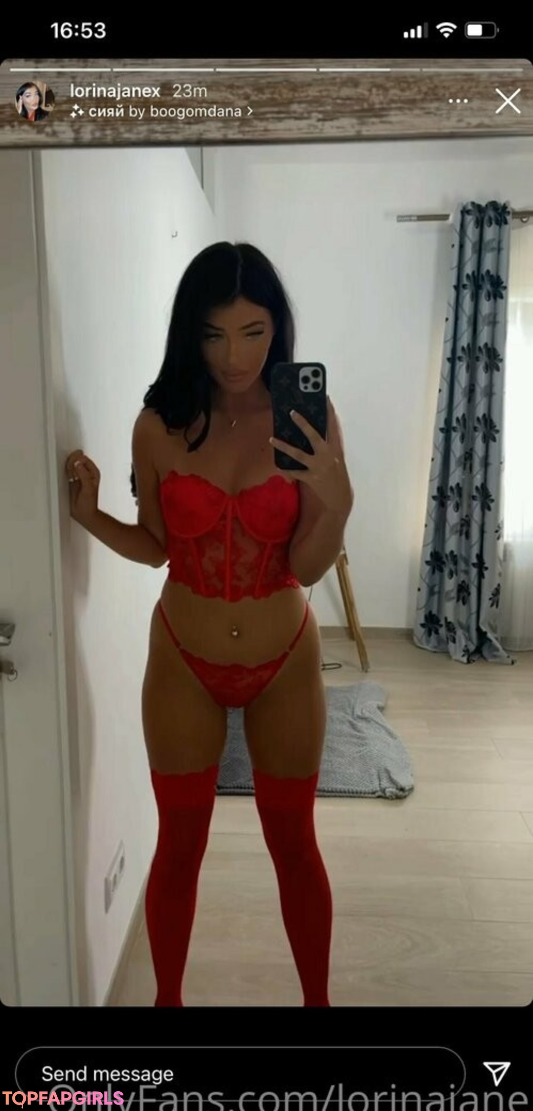 Photo nue de fuite OnlyFans de Lorinajane #1389