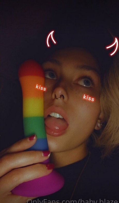 Photo nue de fuite OnlyFans de Babyblaze