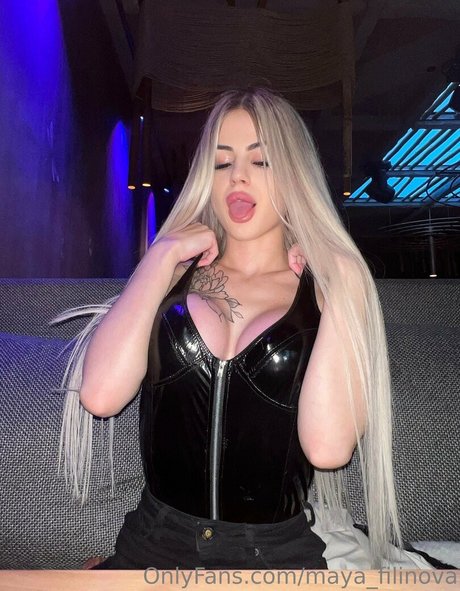Photo nue de fuite OnlyFans de Mayafilinova
