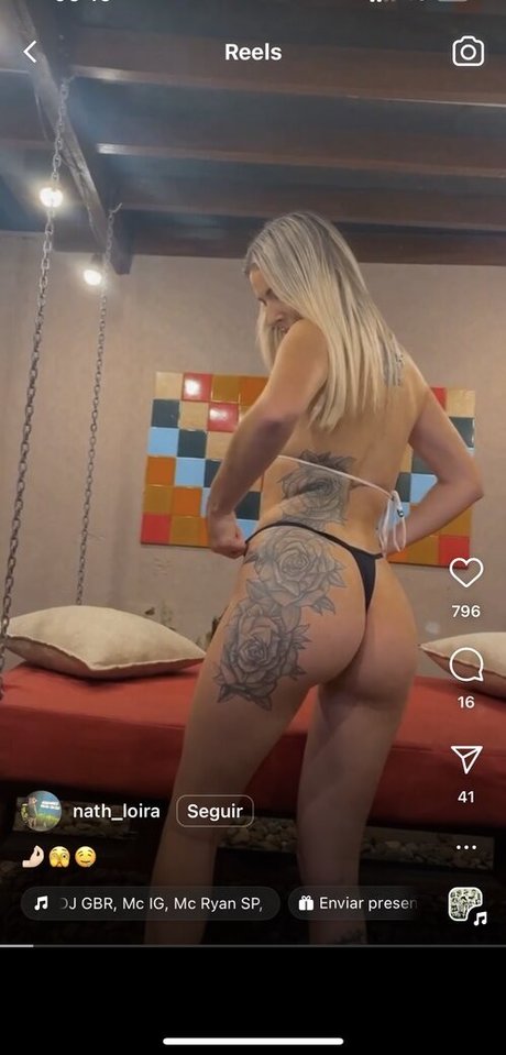 Photo nue de fuite OnlyFans de Nathloira