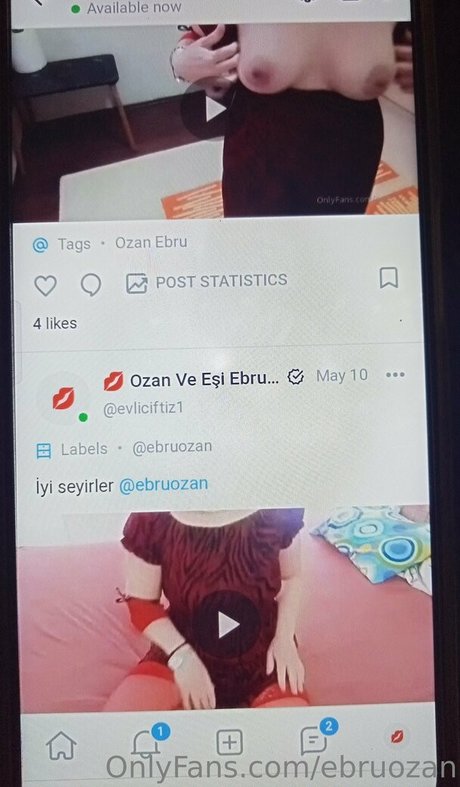 Photo nue de fuite OnlyFans de Ebruozan