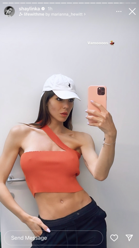 Photo nue de fuite OnlyFans de Shaila Gatta