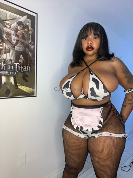 Photo nue de fuite OnlyFans de Curvy Misa