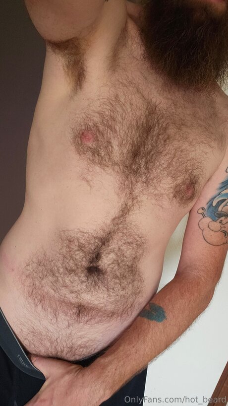 Photo nue de fuite OnlyFans de Hot Beard