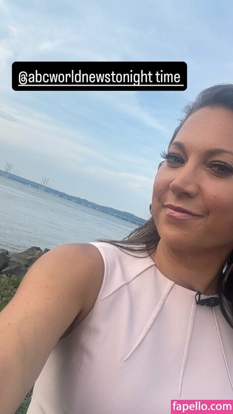 Photo nue de fuite OnlyFans de Ginger Zee