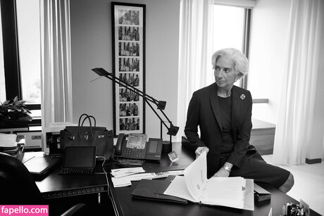 Photo nue de fuite OnlyFans de Christine Lagarde