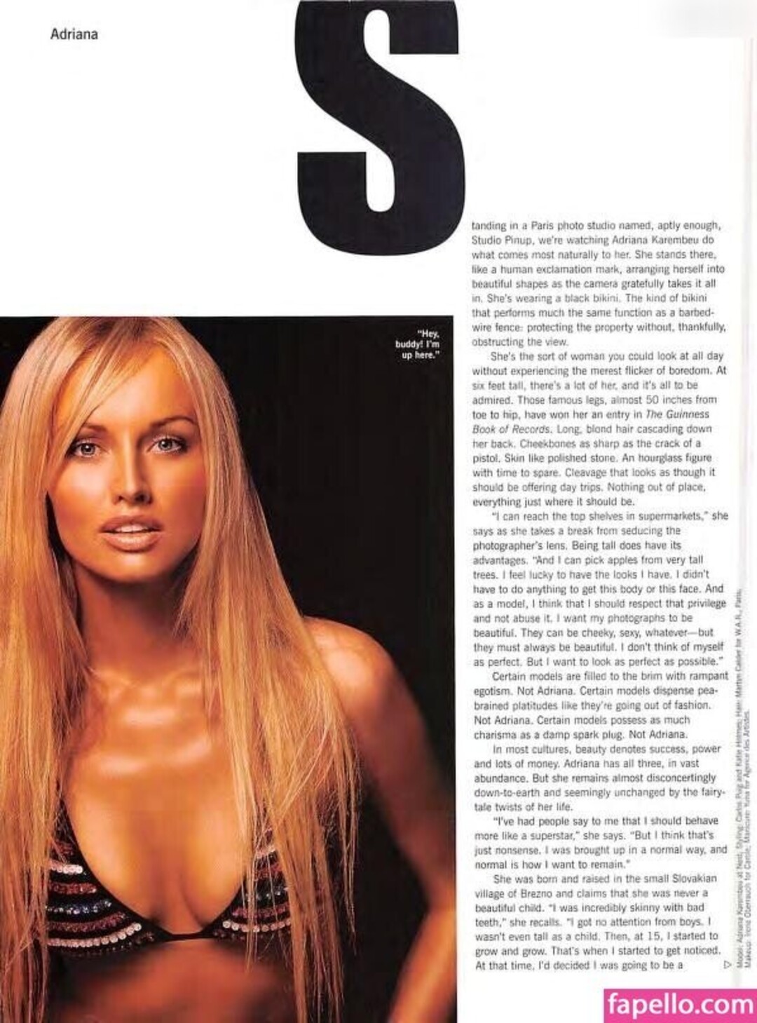 Photo nue de fuite OnlyFans de Adriana Karembeu #29 Photo nue de fuite OnlyFans de Adriana Karembeu #29